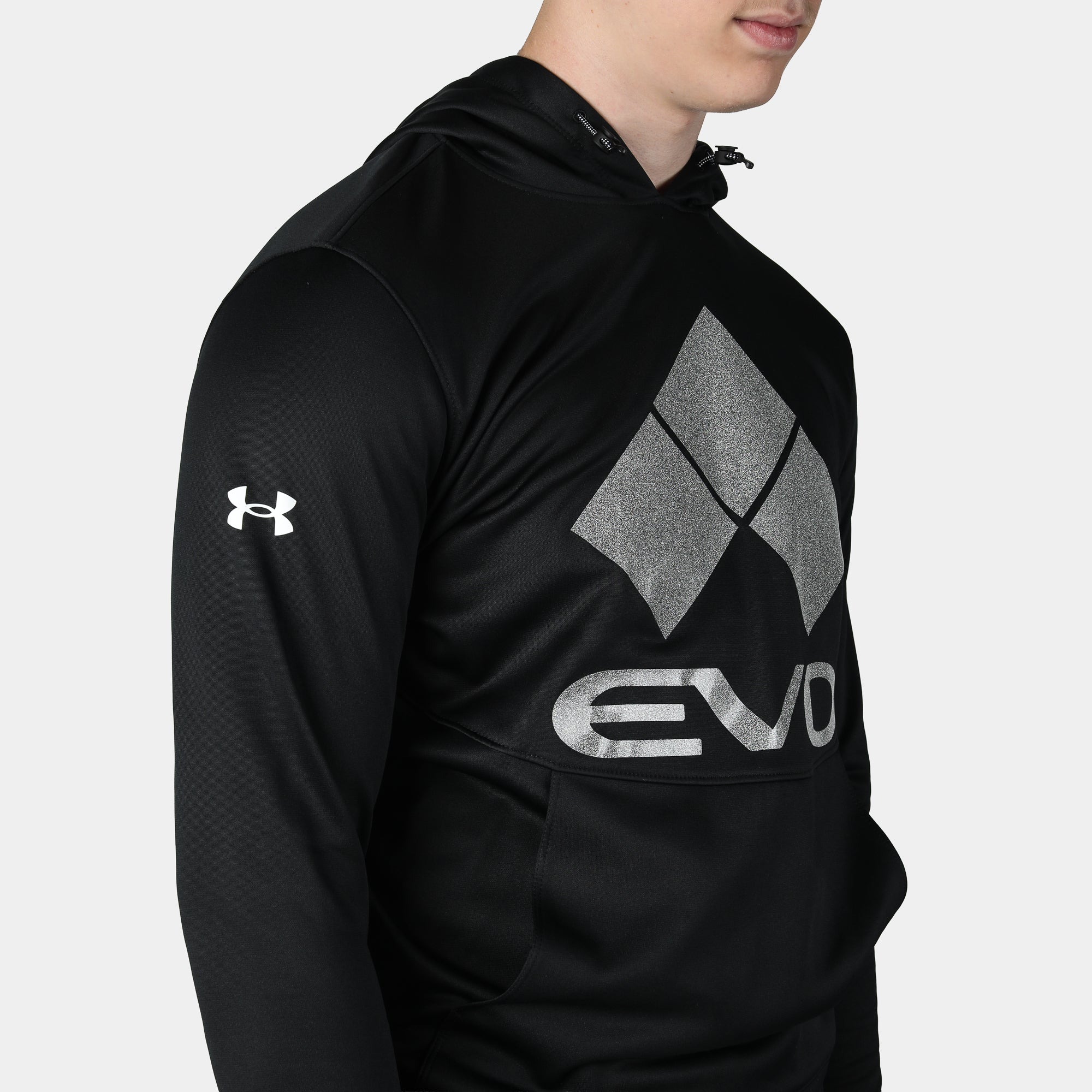 Evo Reflective Logo Hoodie