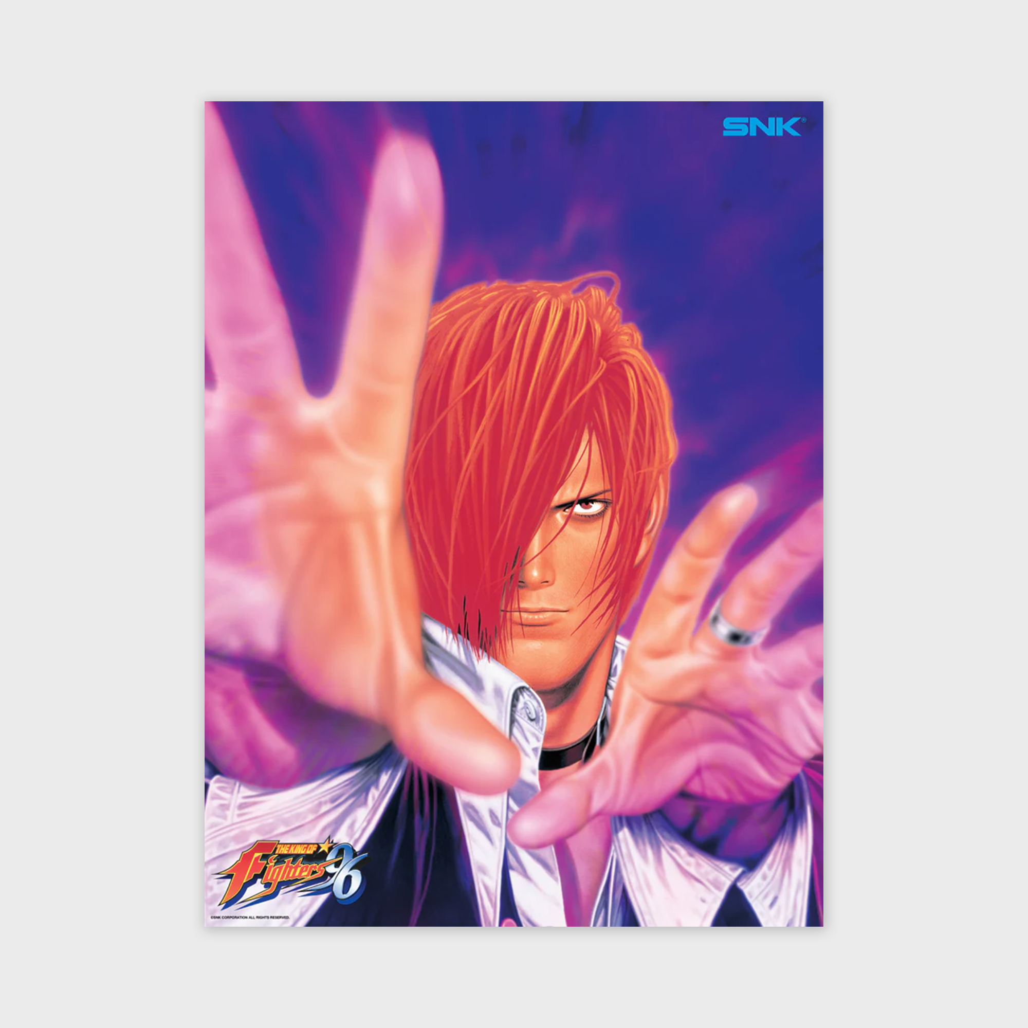 KOF 96 - Iori - SNK - Evo 2025 Poster Collection – Evo Merch