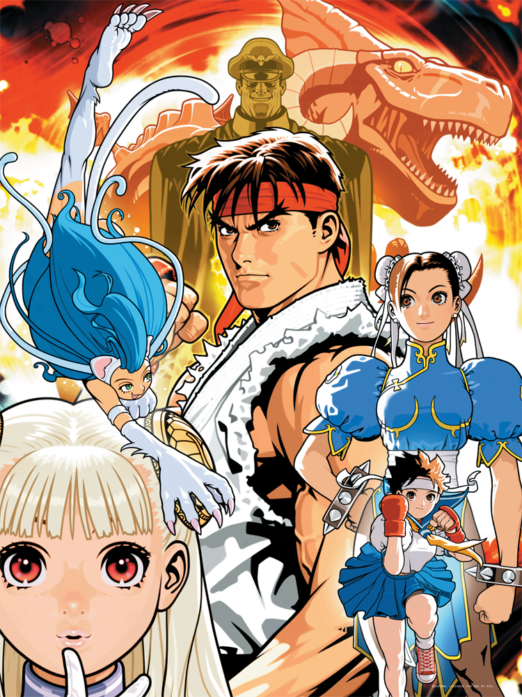 Capcom Fighting Jam - A - CAPCOM - Evo 2025 Poster Collection