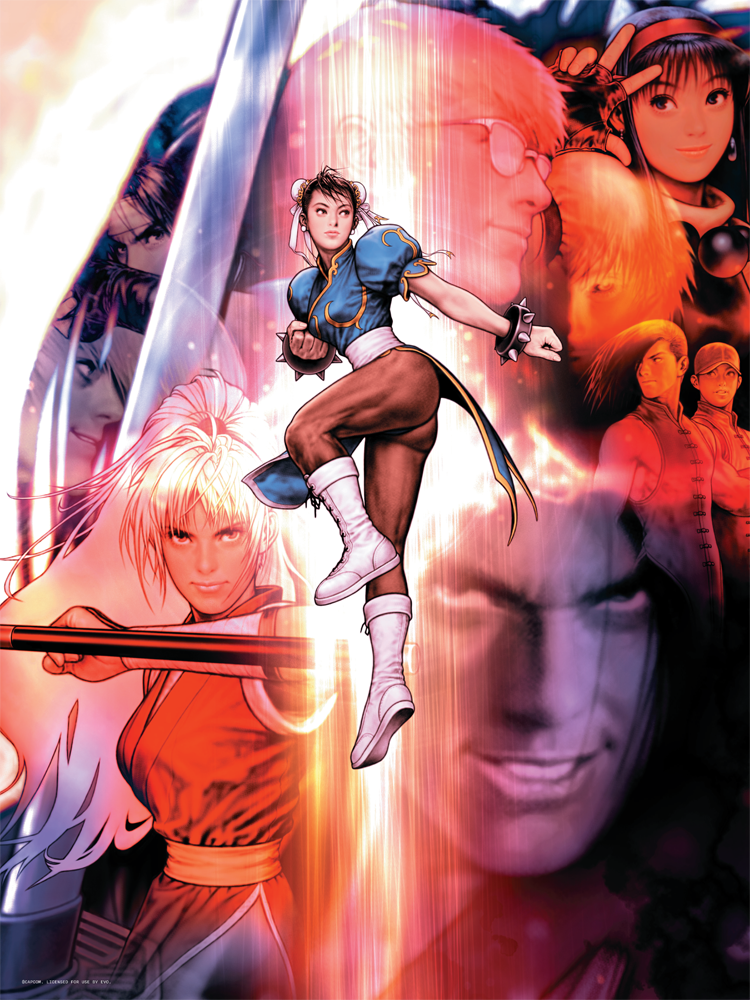 Capcom vs. SNK 2 - CAPCOM - Evo 2025 Poster Collection