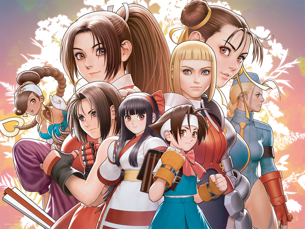 Capcom Fighting Collection 2 - B - CAPCOM - Evo 2025 Poster Collection