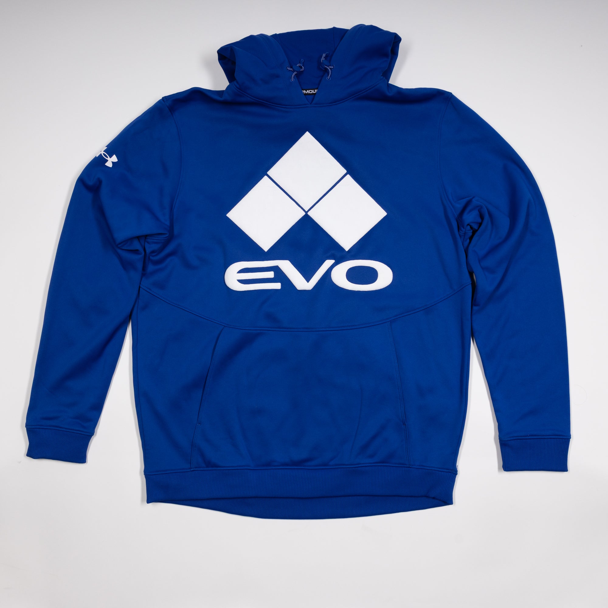 Evo 2025 Puffed Logo Hoodie (Blue)