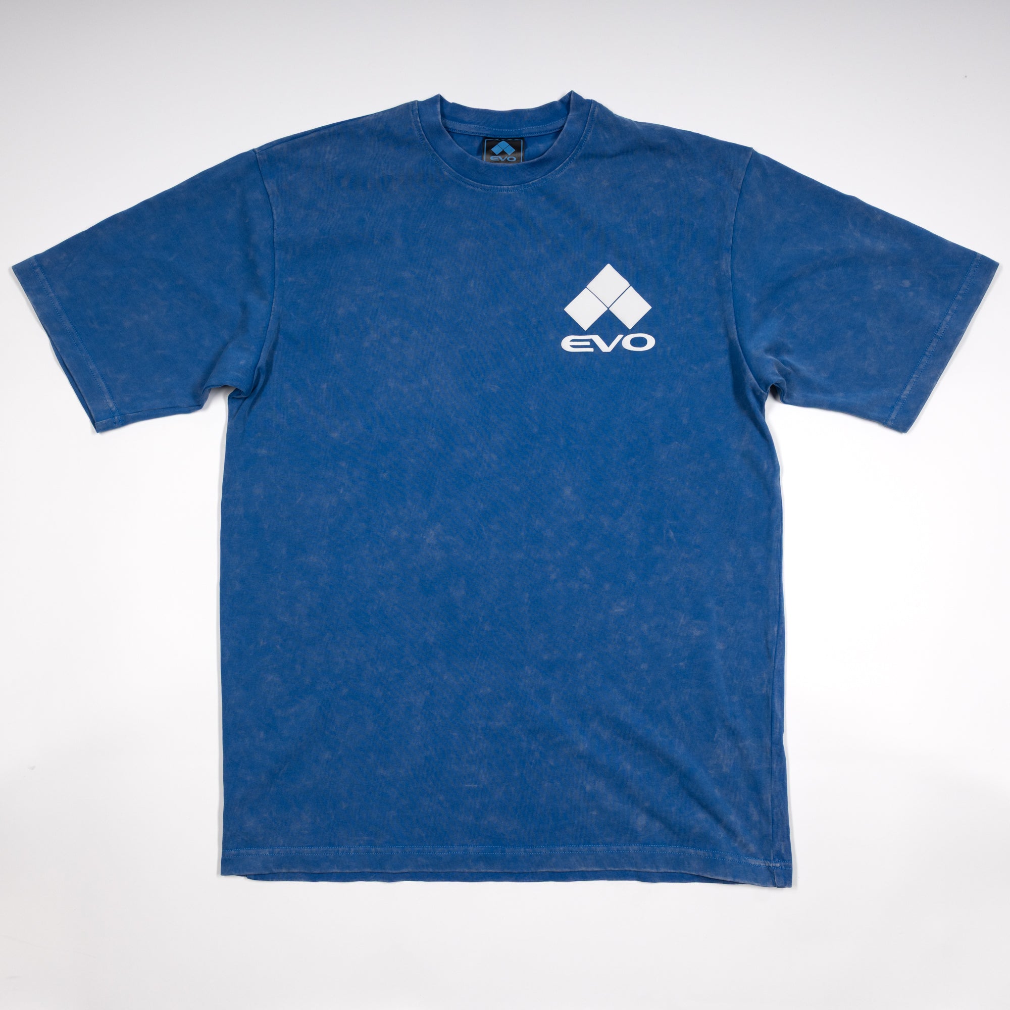 Evo 2025 Acid Wash Logo Tee
