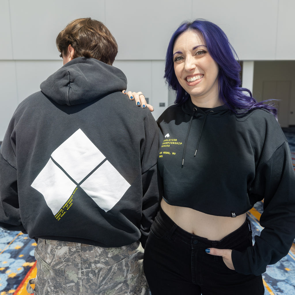 Evo 2025 Ultra Cropped Diamond Patch Hoodie