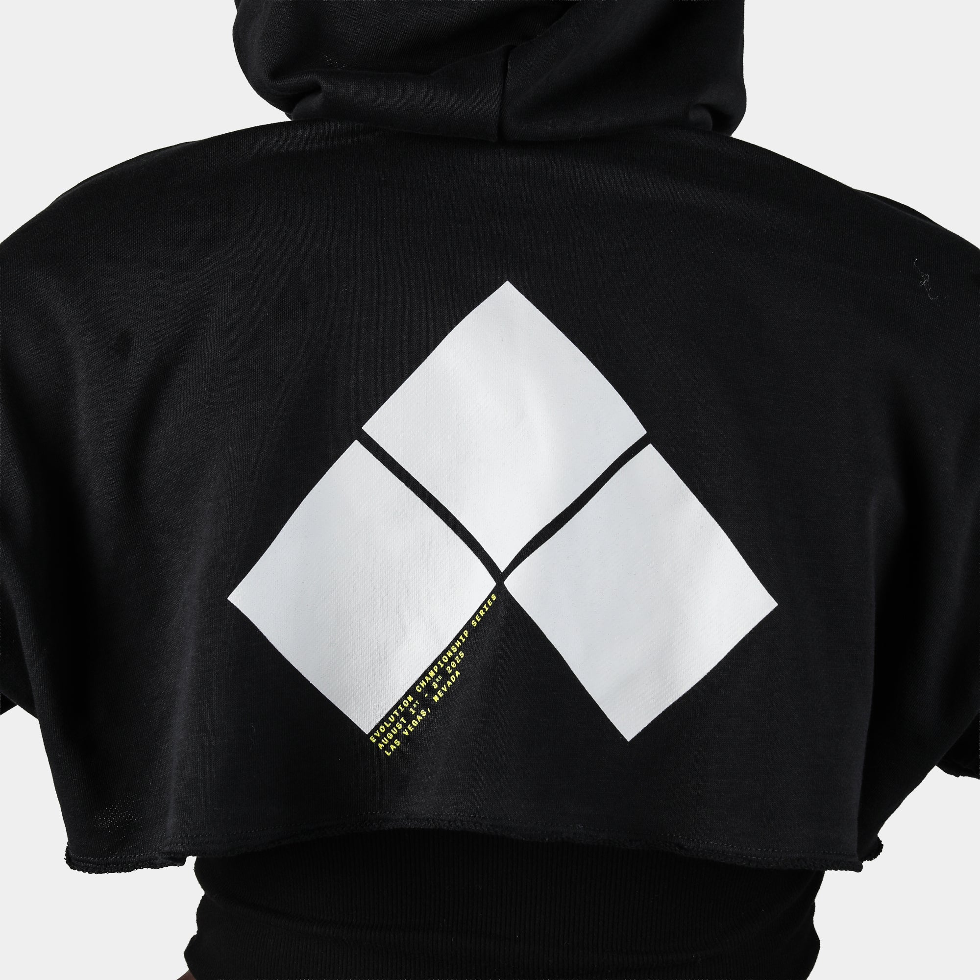 Evo 2025 Ultra Cropped Diamond Patch Hoodie