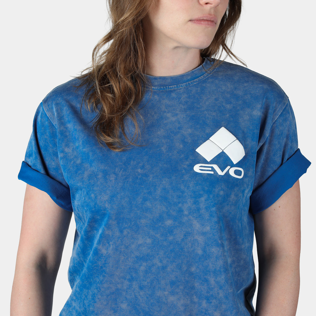 Evo Acid Wash Logo Tee