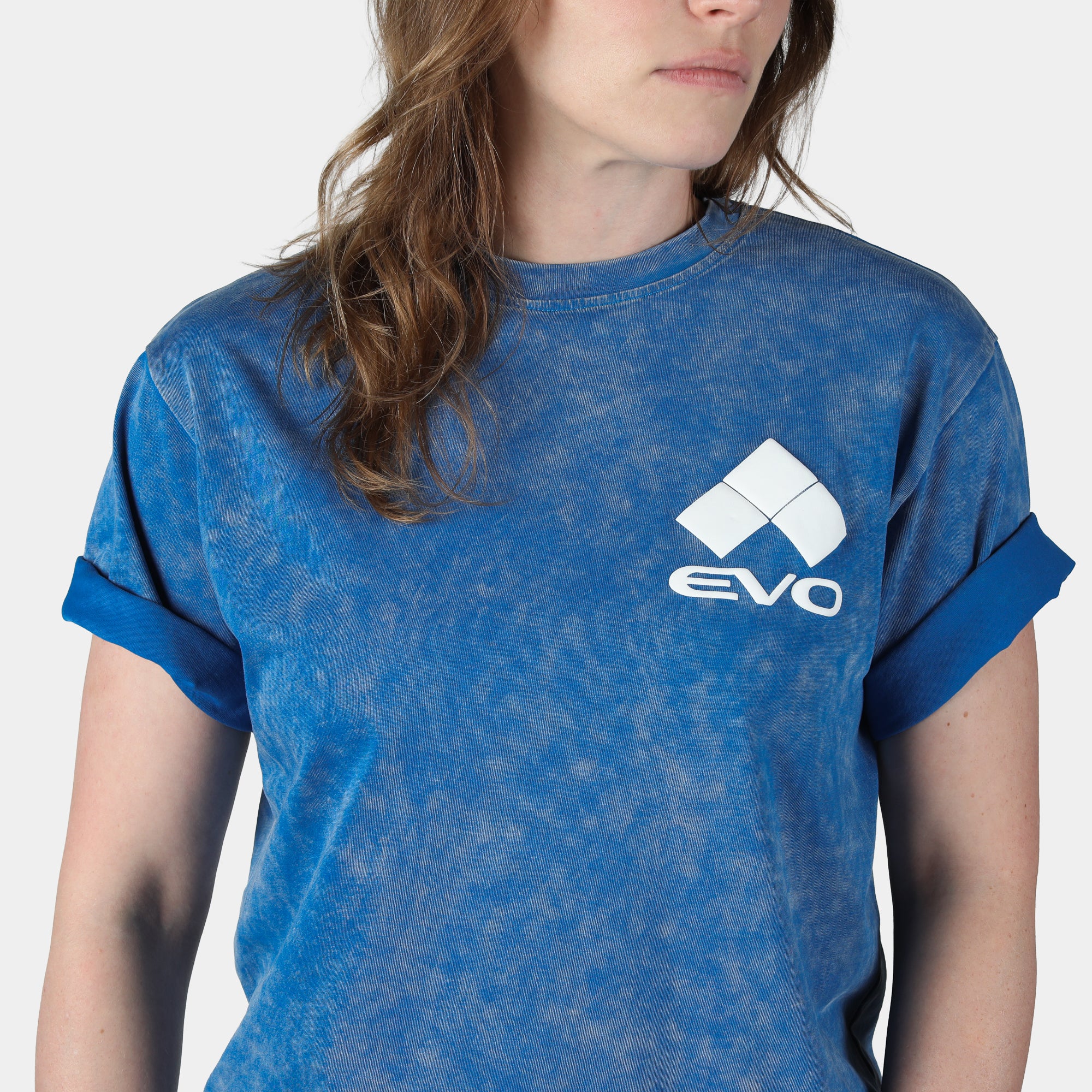 Evo Acid Wash Logo Tee