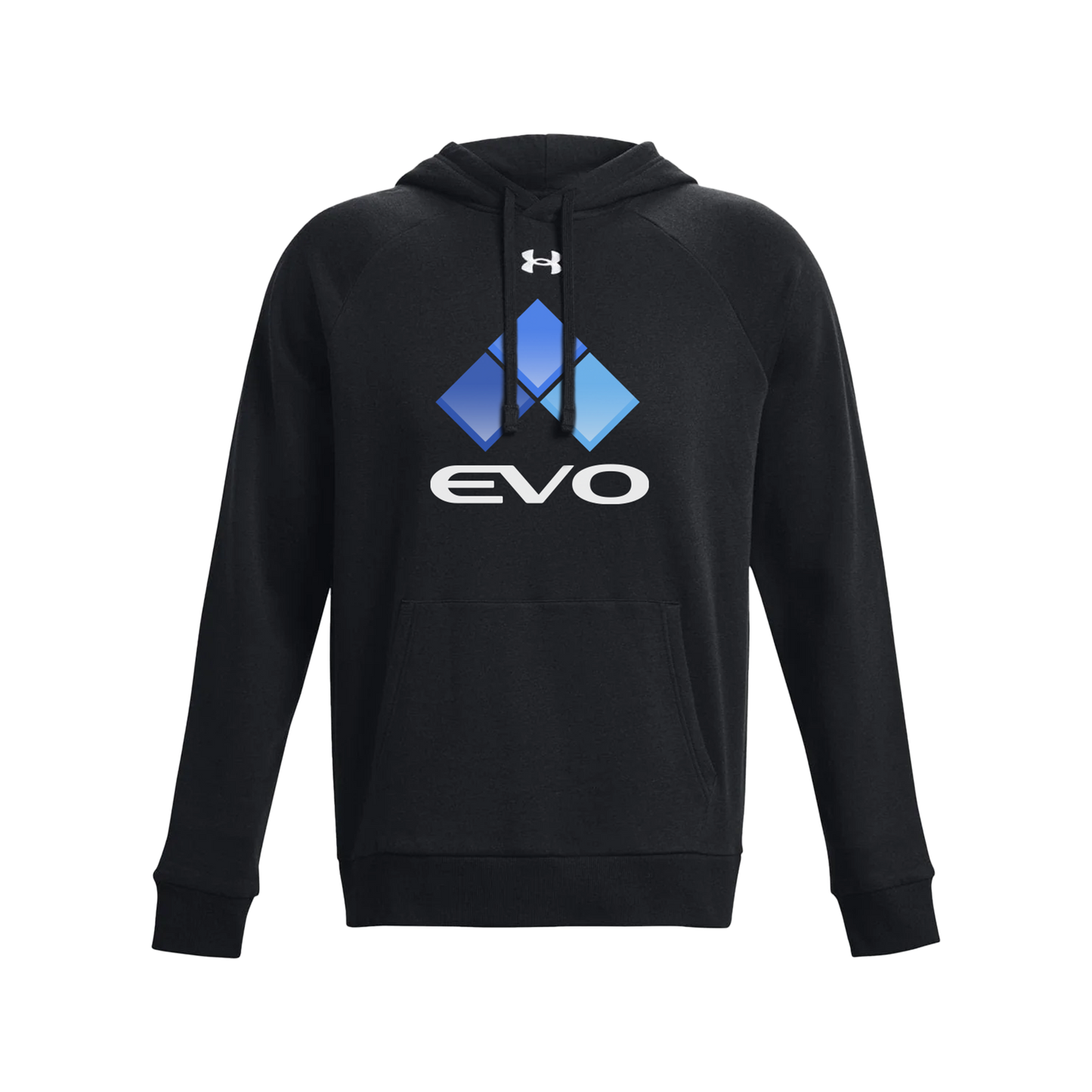 Black EVO Logo Hoodie