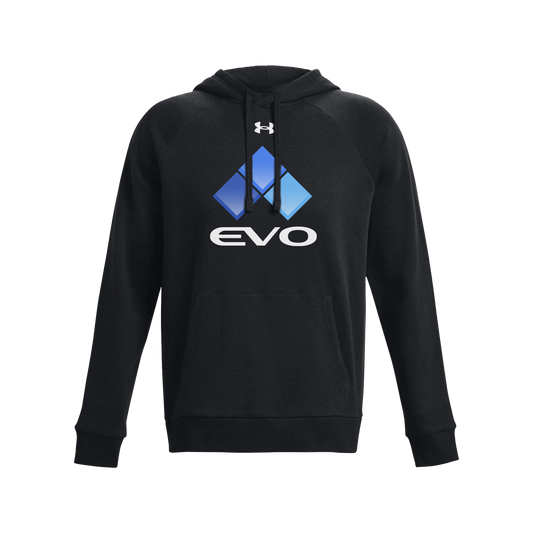 Black EVO Logo Hoodie