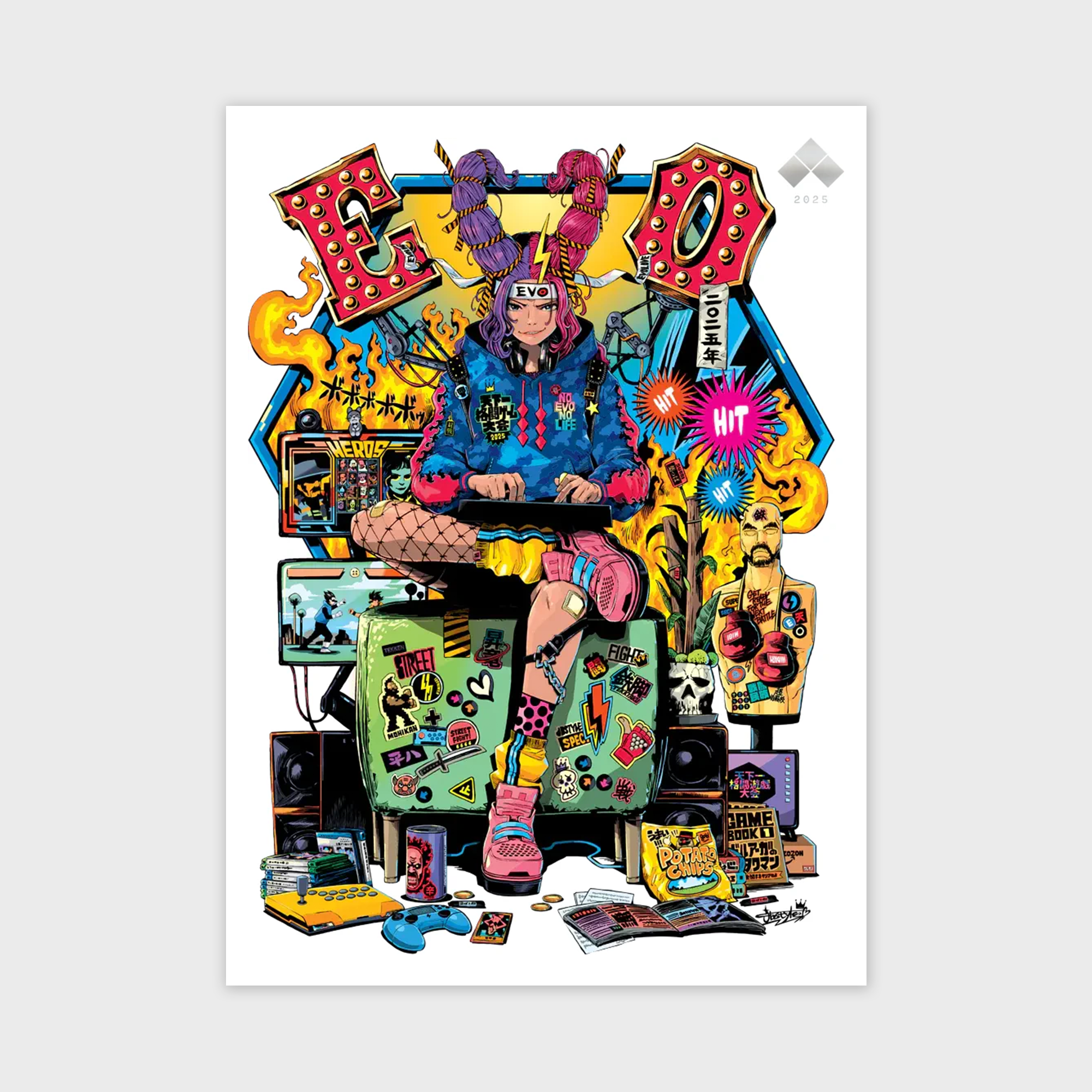 jbstyle - Evo 2025 Poster
