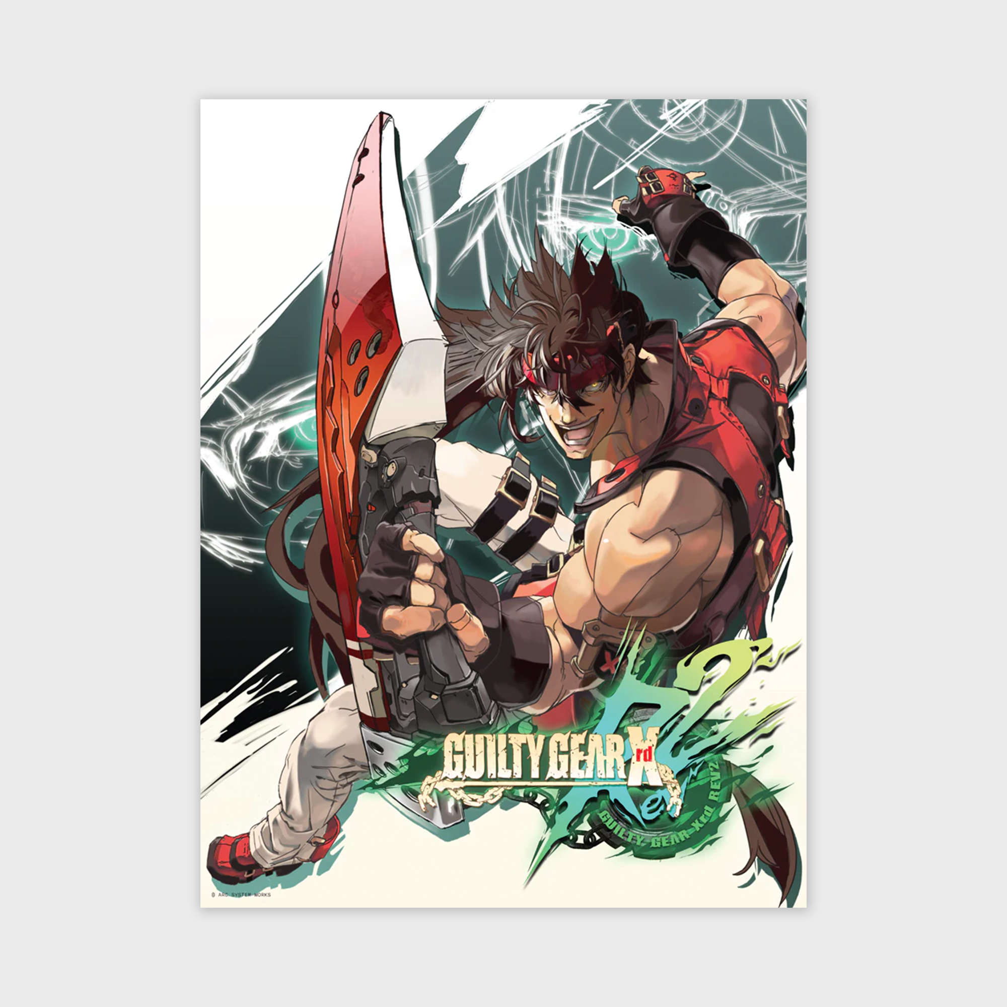 GUILTY GEAR XRD - B - Arc System Works - Evo 2025 Poster Collection