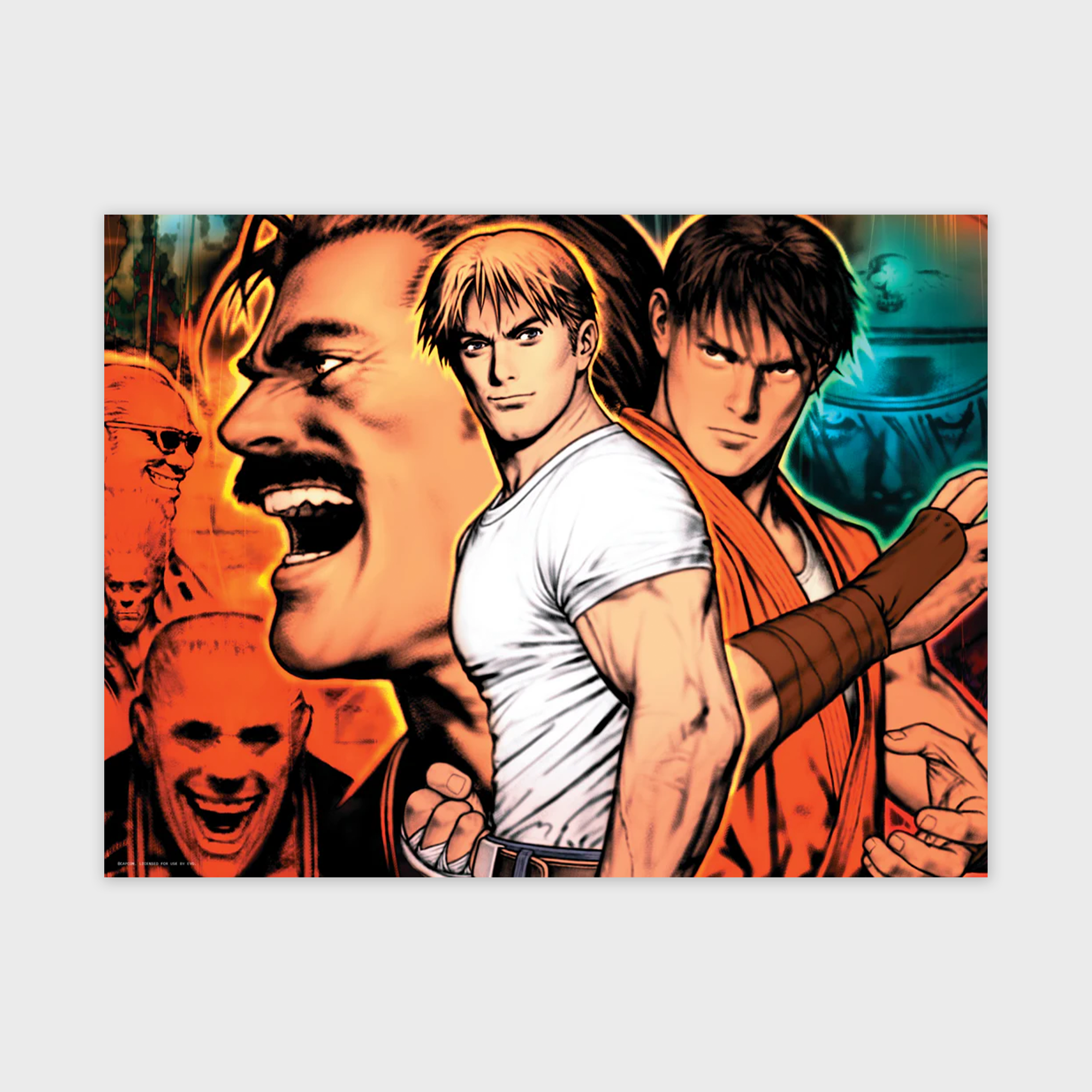 Final Fight One - CAPCOM - Evo 2025 Poster Collection