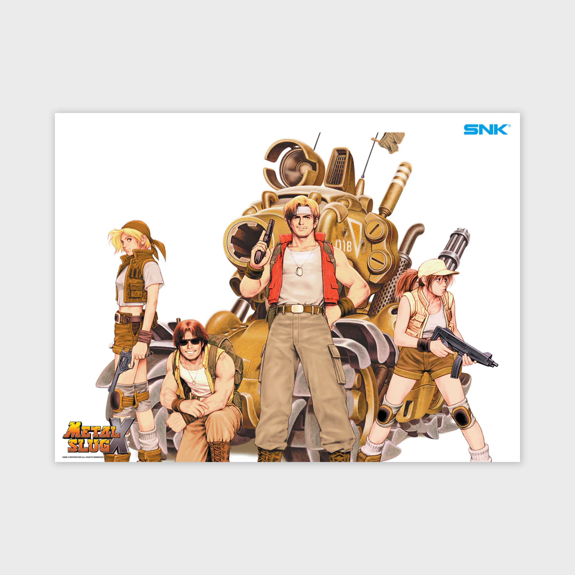 Metal Slug X - SNK - Evo 2025 Poster Collection