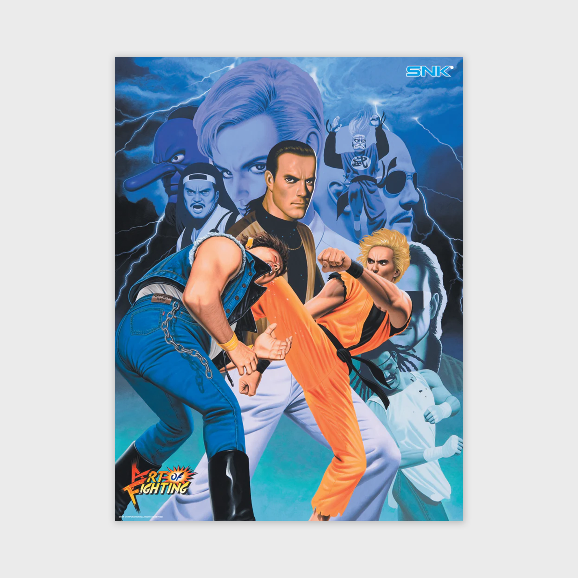 Art of Fighting - SNK - Evo 2025 Poster Collection