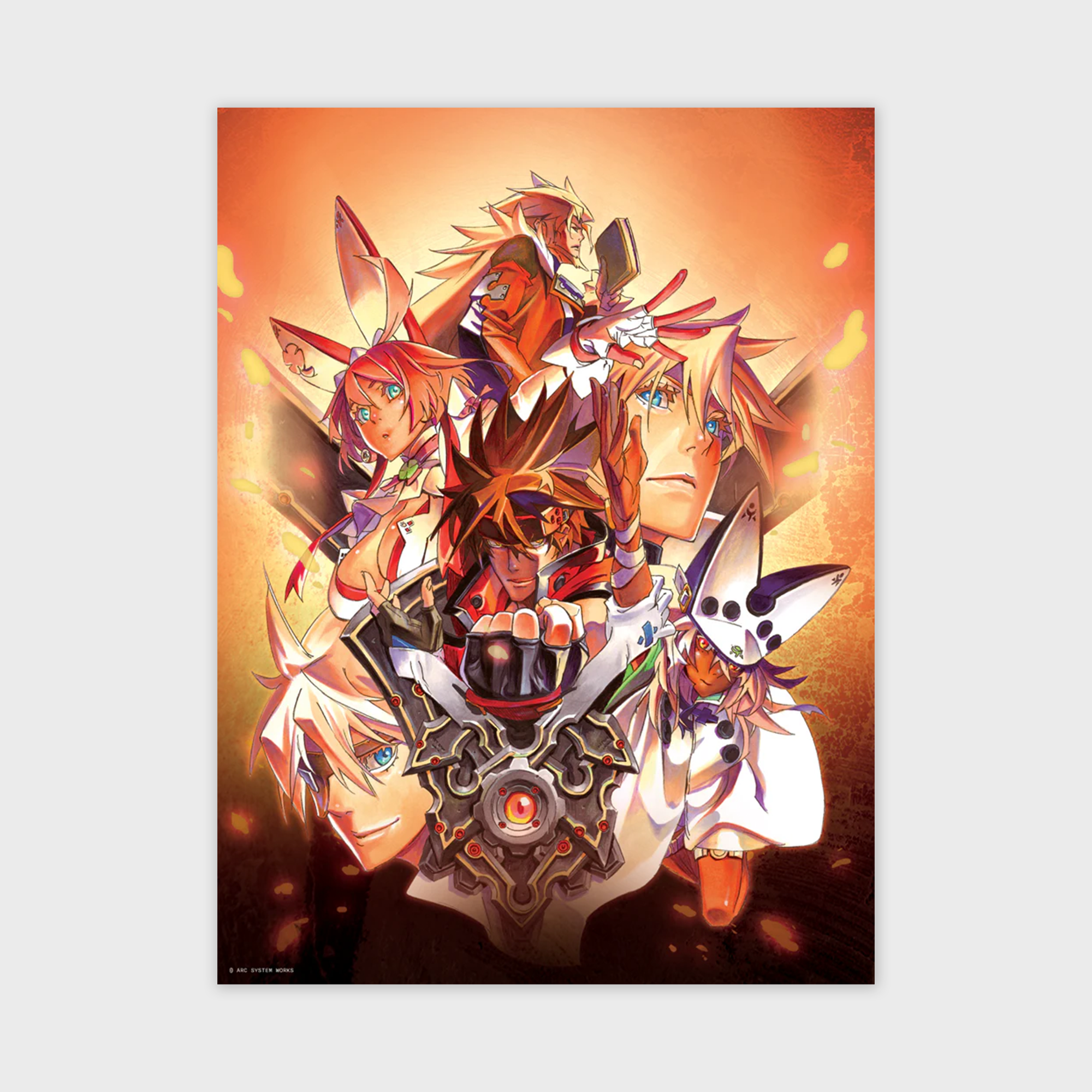 GUILTY GEAR XRD - A - Arc System Works - Evo 2025 Poster Collection