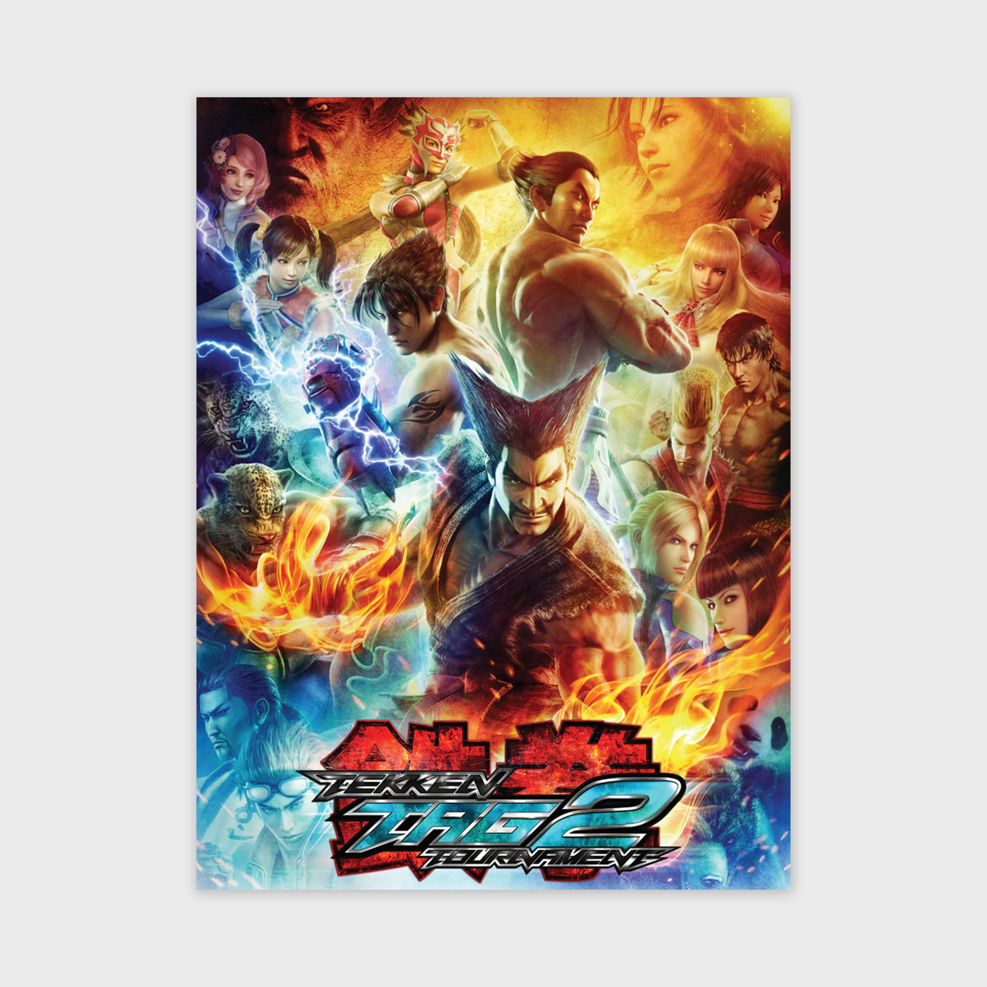 TEKKEN tag tournament 2 - Bandai Namco Ent. - Evo 2025 Poster Collection