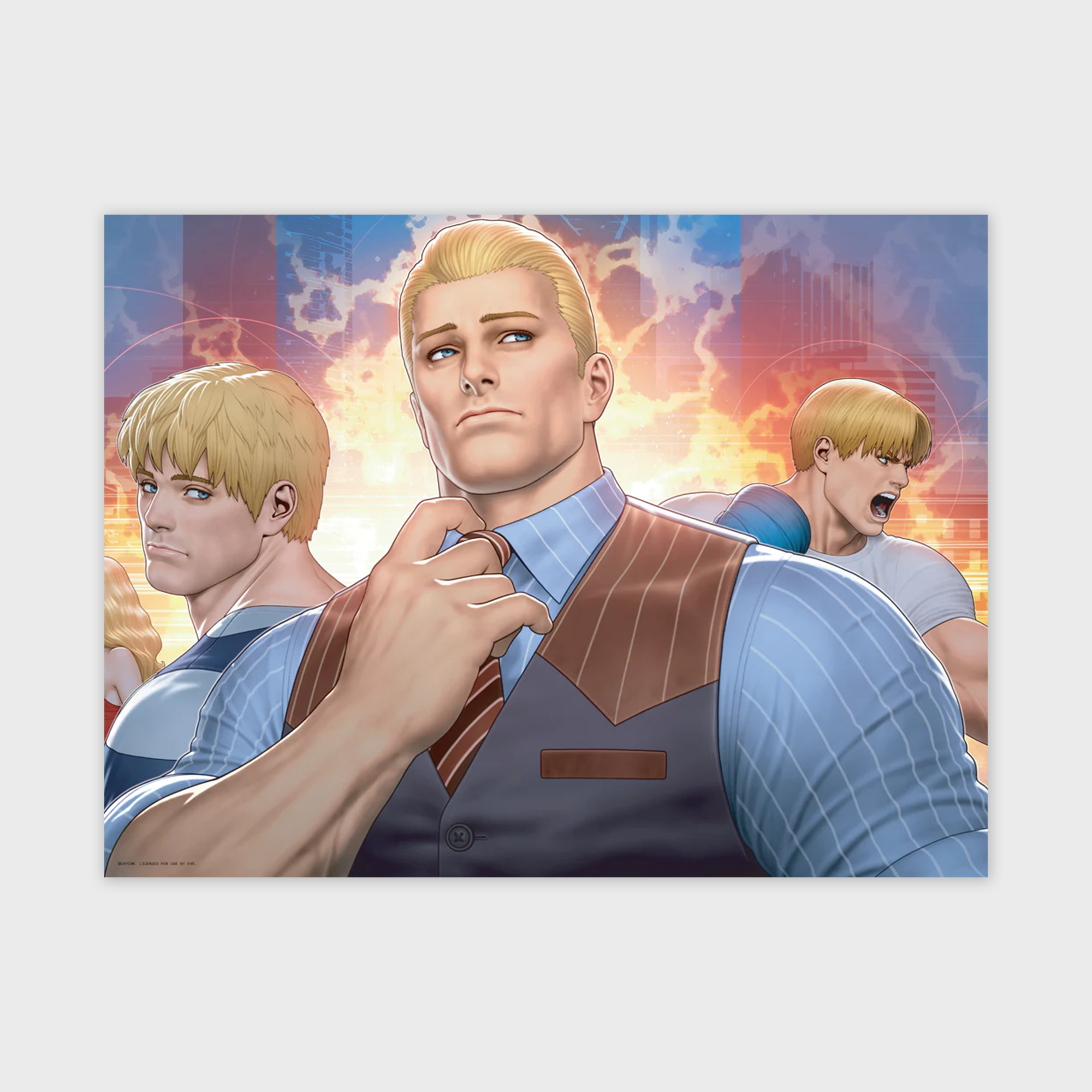 Street Fighter - Cody - CAPCOM - Evo 2025 Poster Collection