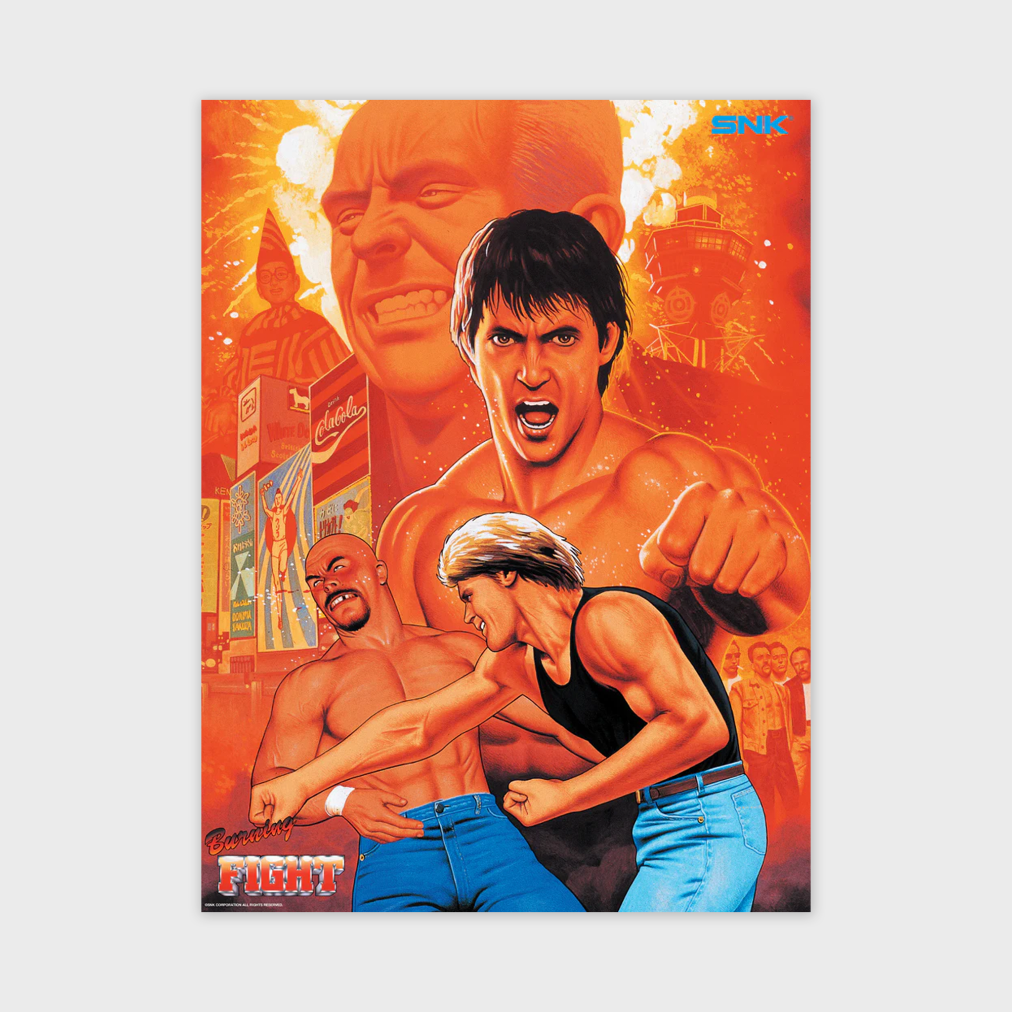 Burning Fight - SNK - Evo 2025 Poster Collection