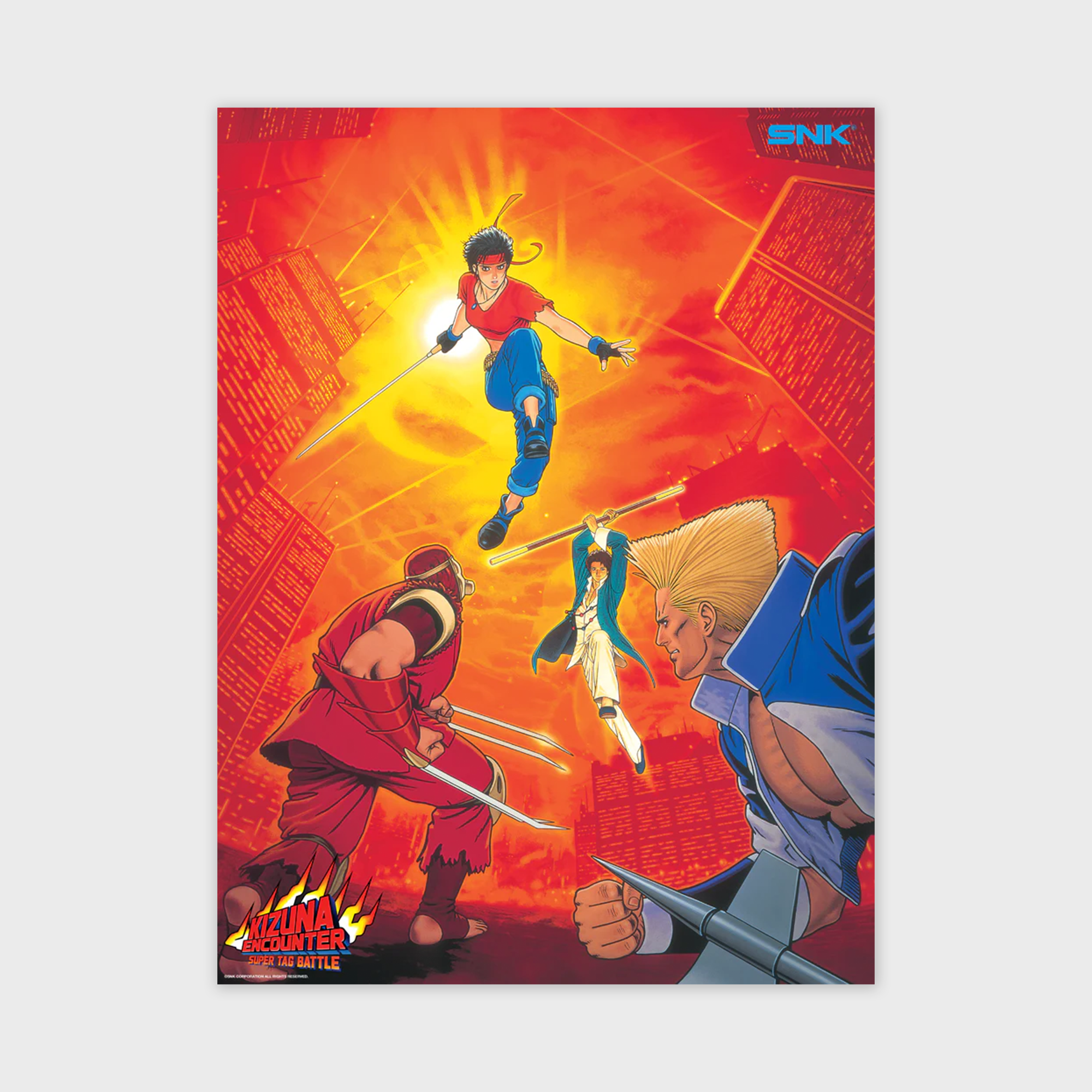 Kizuna Encounter - SNK - Evo 2025 Poster Collection