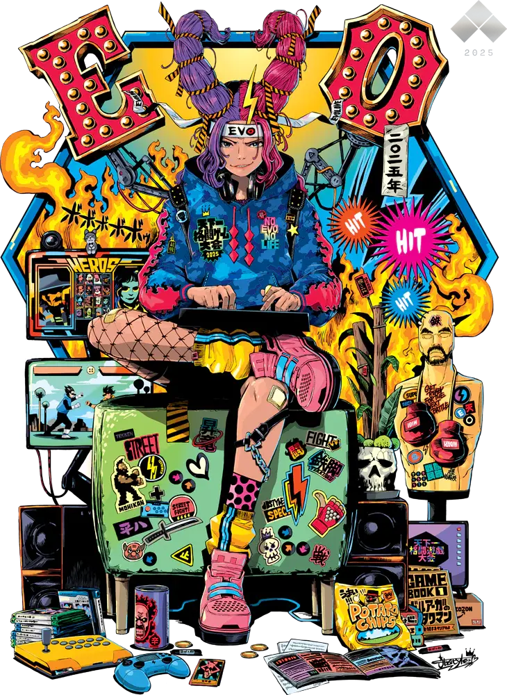 jbstyle - Evo 2025 Poster Collection