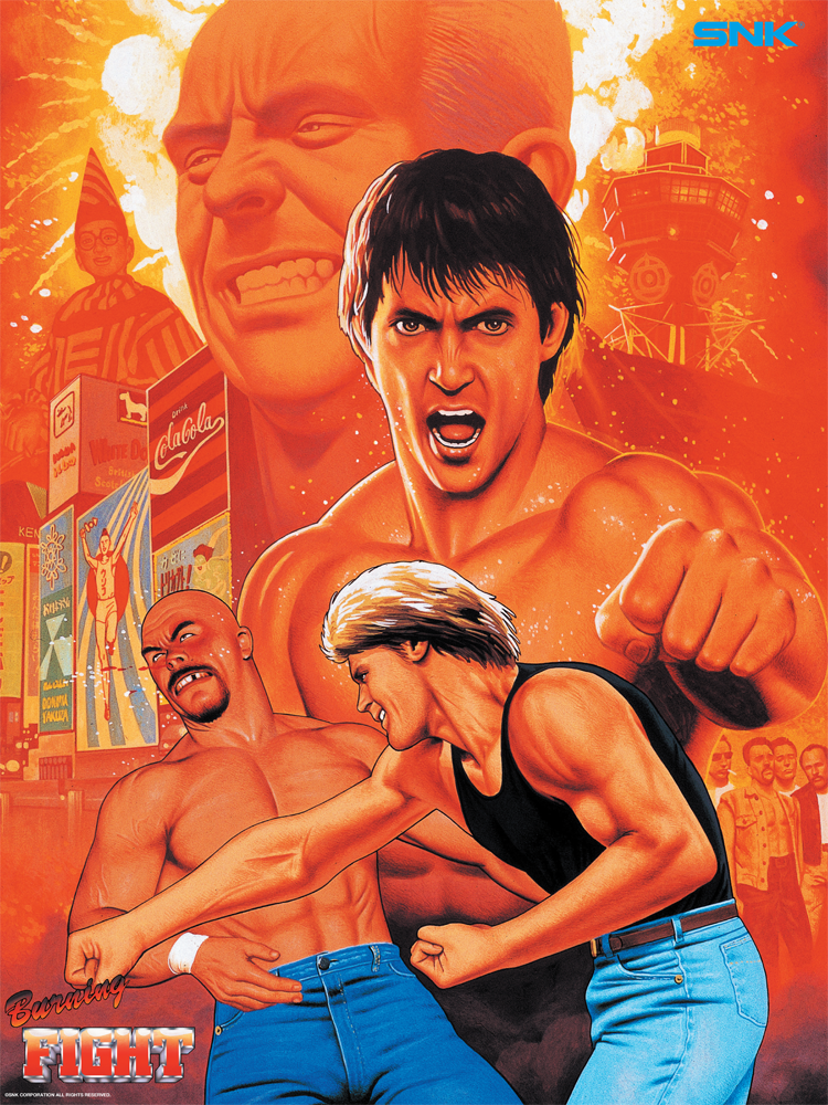 Burning Fight - SNK - Evo 2025 Poster Collection