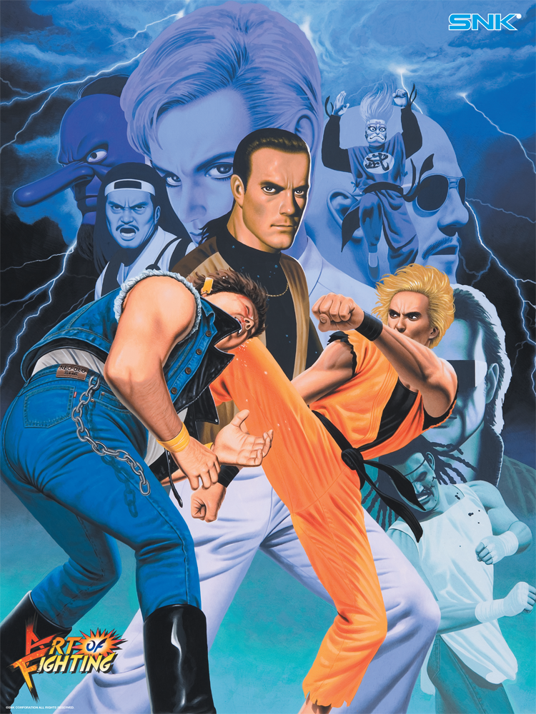 Art of Fighting - SNK - Evo 2025 Poster Collection
