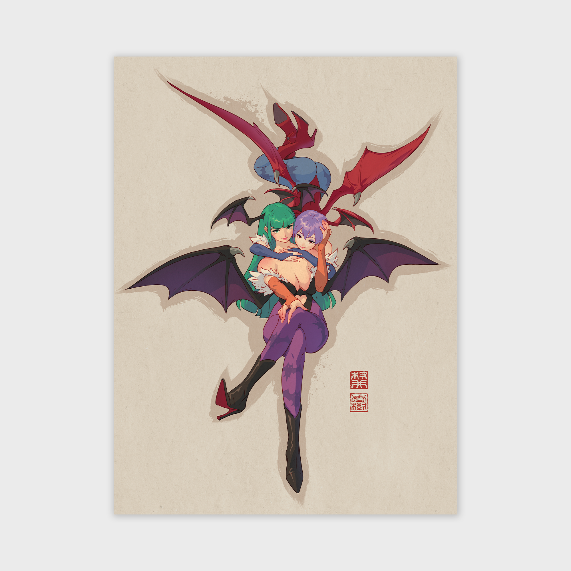 Darkstalkers Print - Will Mura